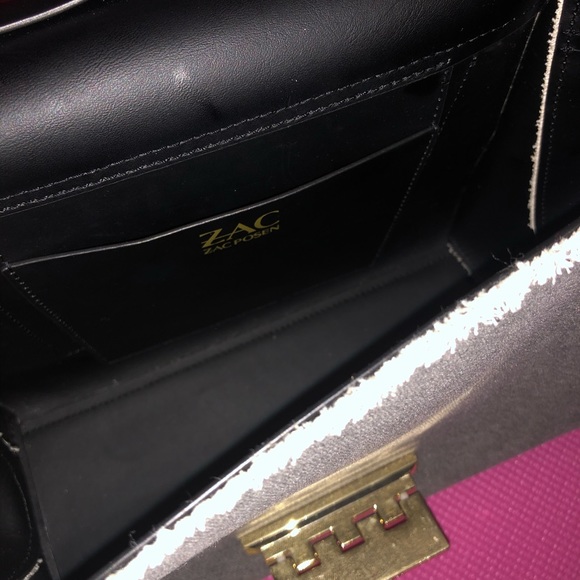 Zac Posen Eartha Denim and Leather handbag - Picture 3 of 4